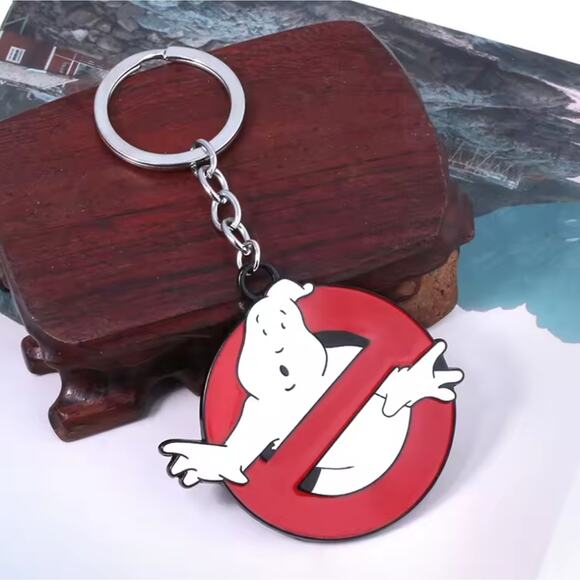 Ghostbusters Keychain Cosplay Men's Women's Christmas Halloween Birthday Gift - Picture 1 of 7